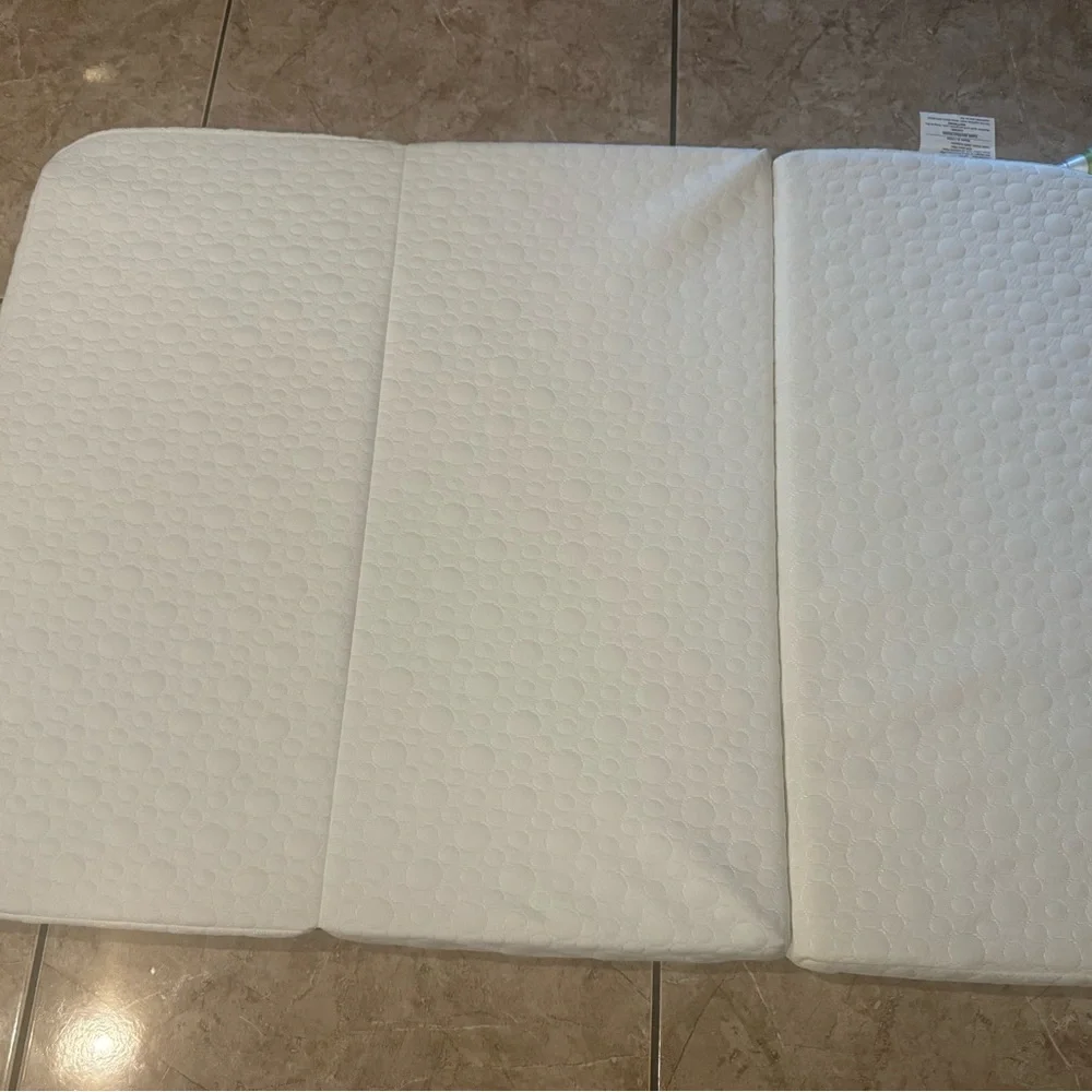 Milliard Foldable Travel Mattress CertiPUR-US Foam w/ Carrying Bag